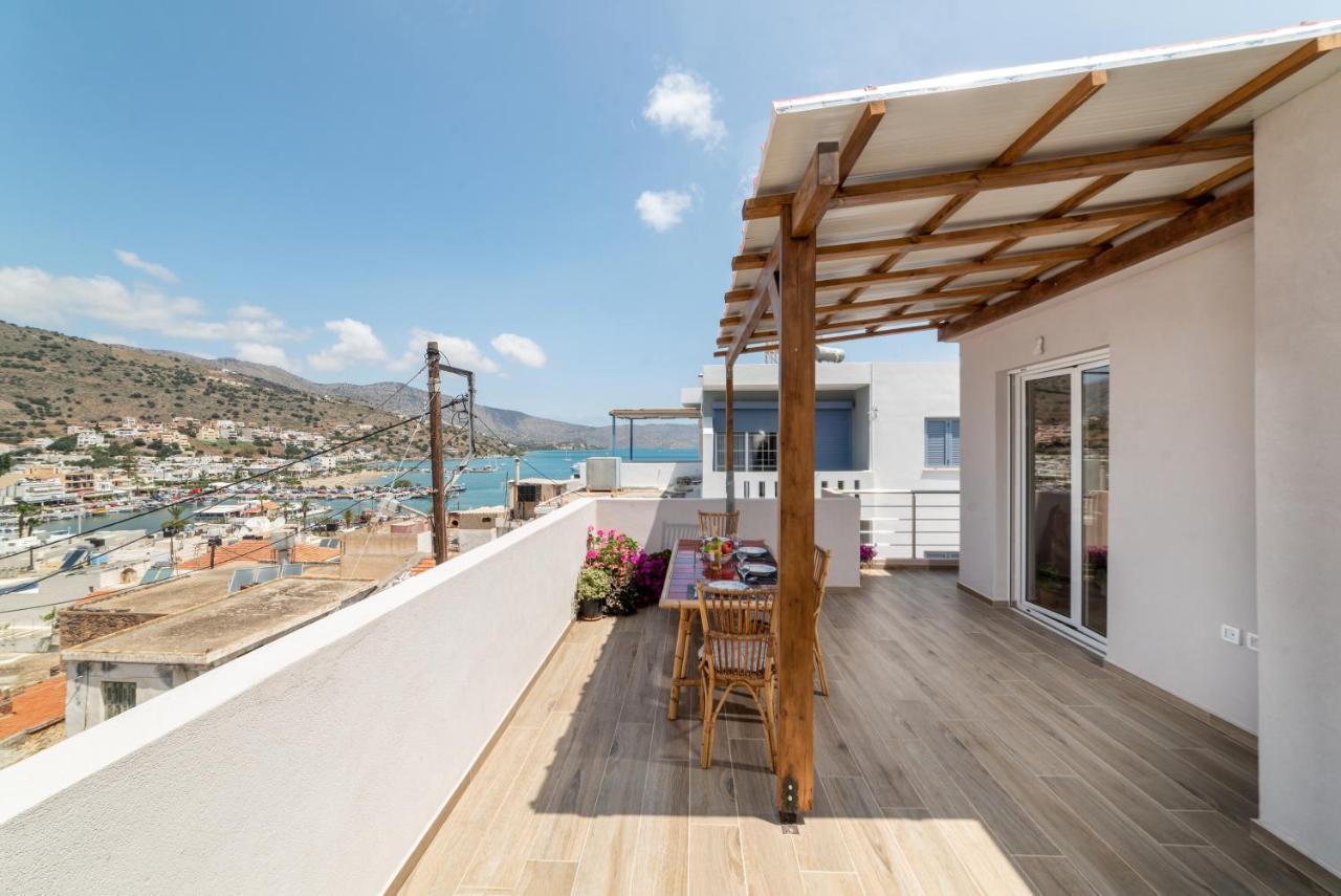 E.Berdufi Apartament Sea View Elounda Exterior foto