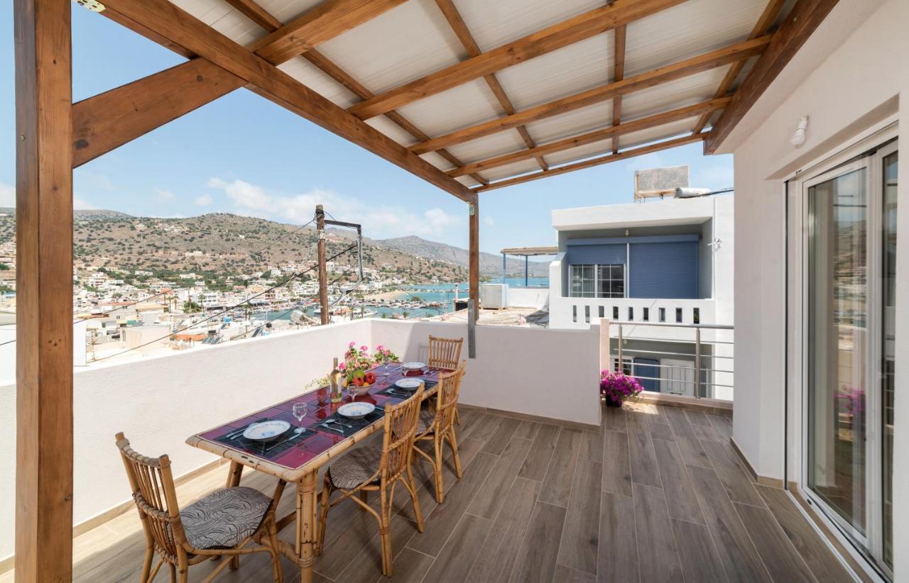 E.Berdufi Apartament Sea View Elounda Exterior foto