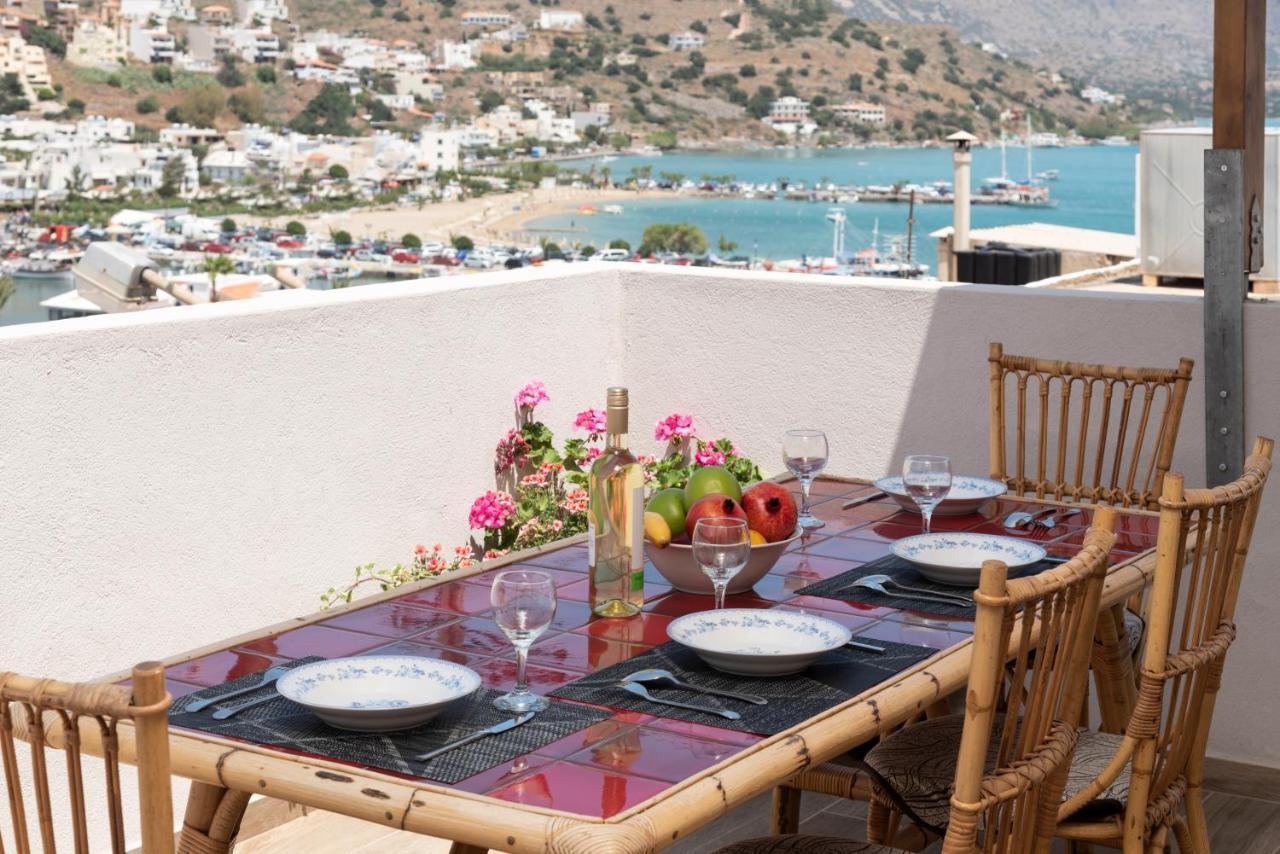 E.Berdufi Apartament Sea View Elounda Exterior foto