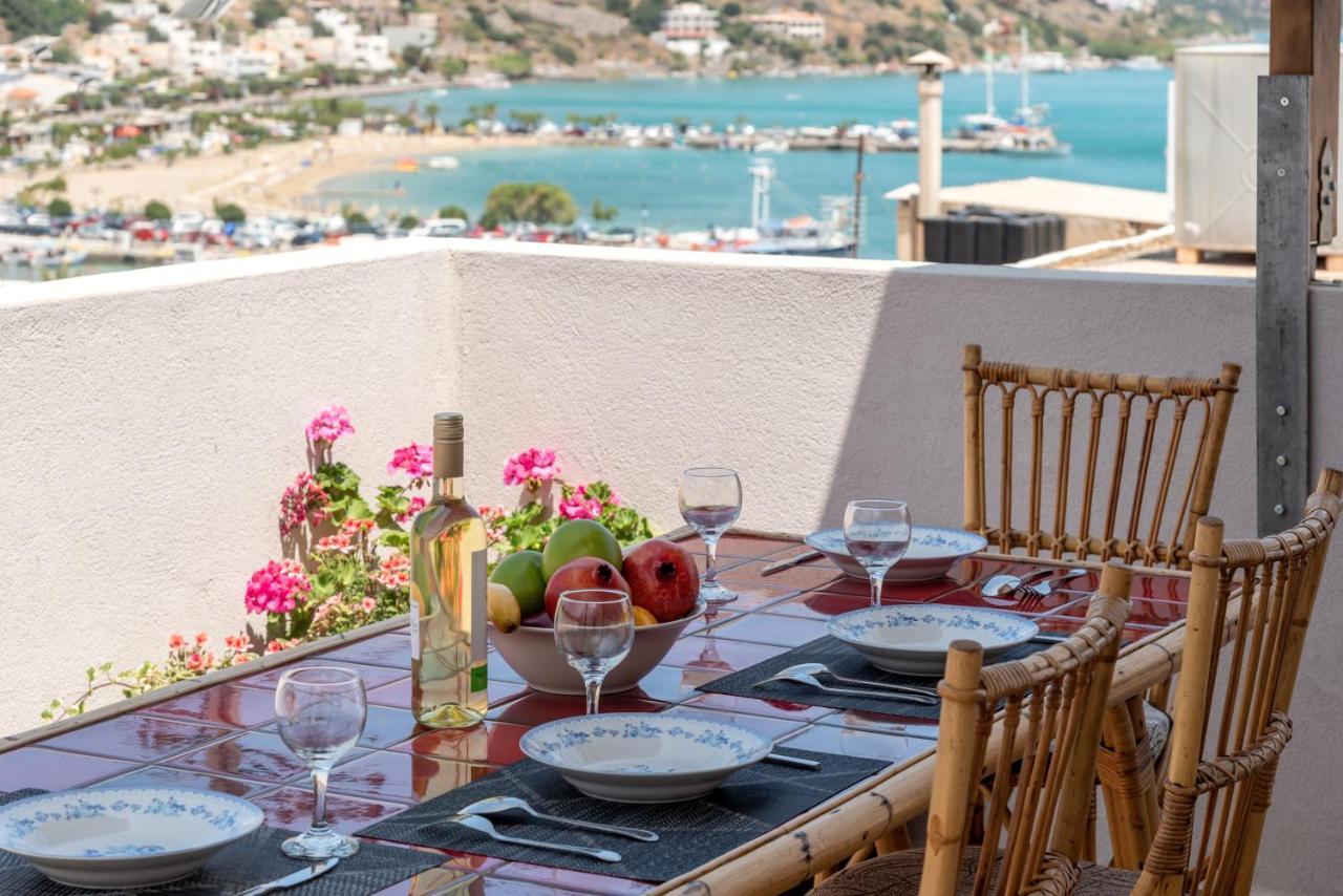 E.Berdufi Apartament Sea View Elounda Exterior foto